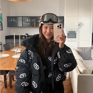 Bogner Black Mesh Textile